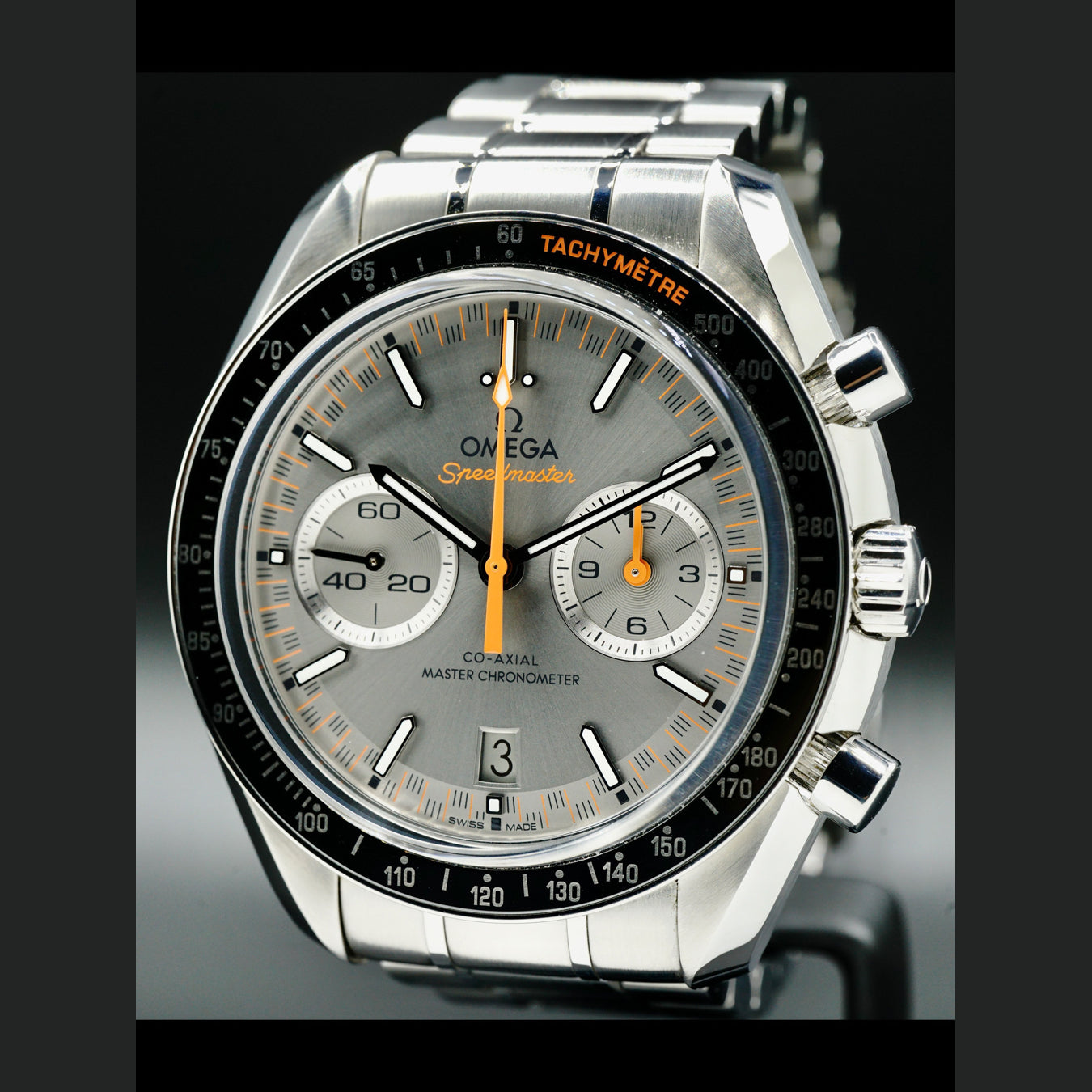 Omega Speedmaster Racing Co-Axial Master Chronometer Chronograph 44.25mm on Bracelet 329.30.44.51.06.001