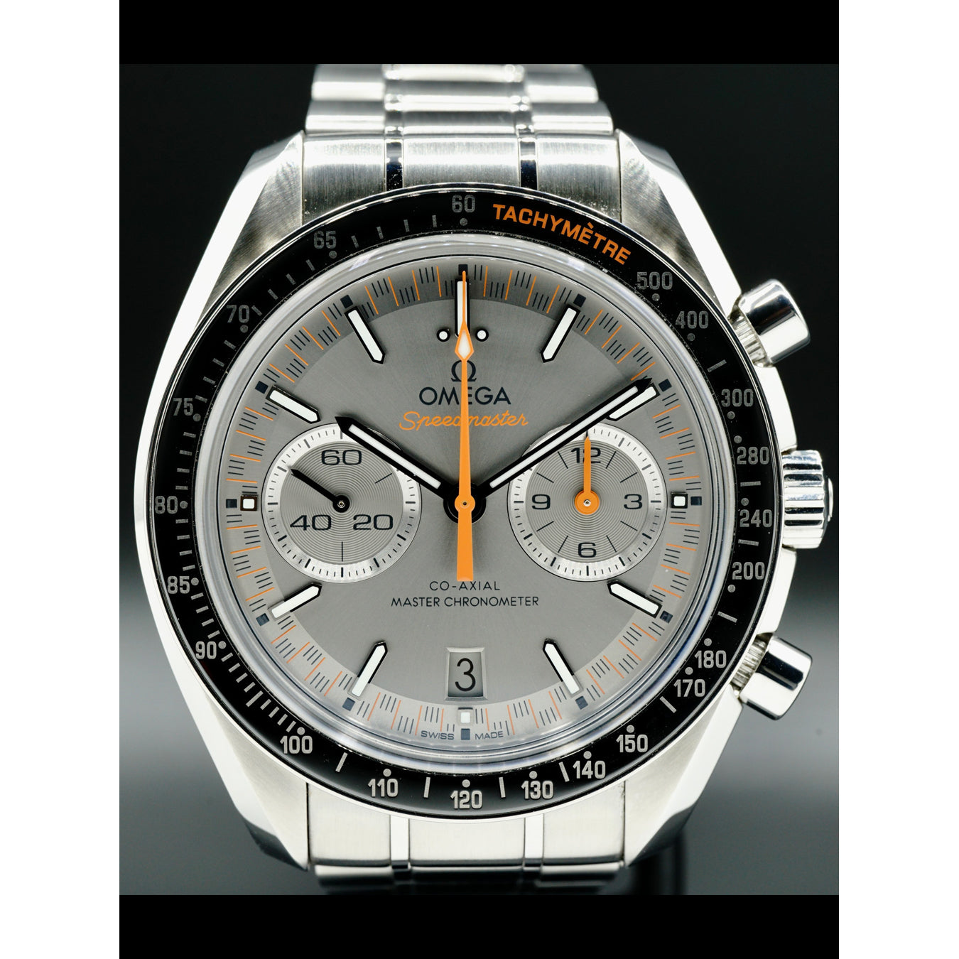 Omega Speedmaster Racing Co-Axial Master Chronometer Chronograph 44.25mm on Bracelet 329.30.44.51.06.001