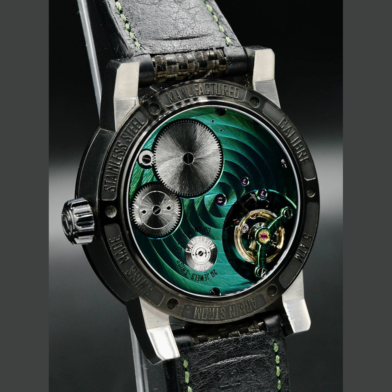 Armin Strom Manual Chameleon Green Dial #1