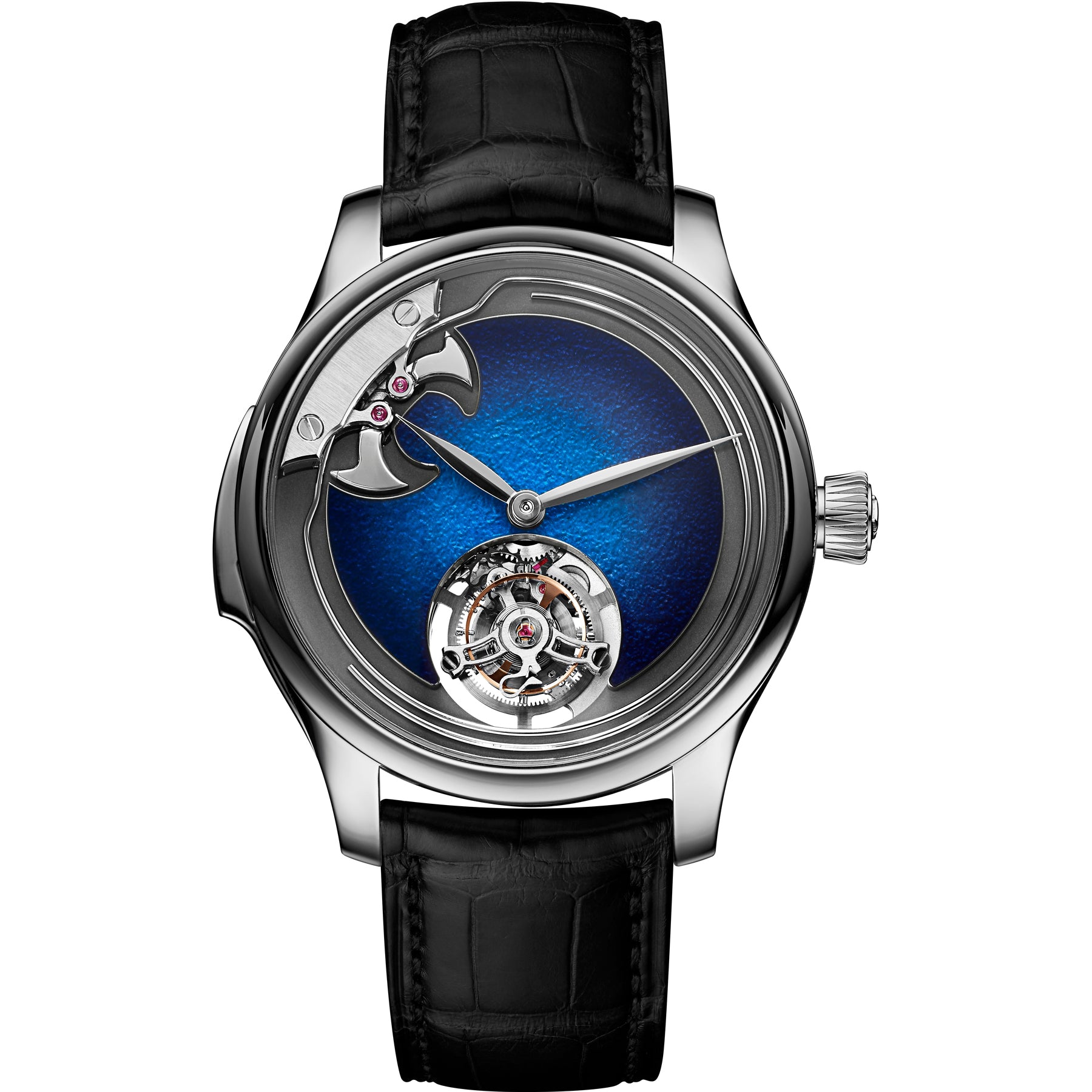 H. Moser & Cie. Endeavour Concept Minute Repeater Aqua Blue Titanium