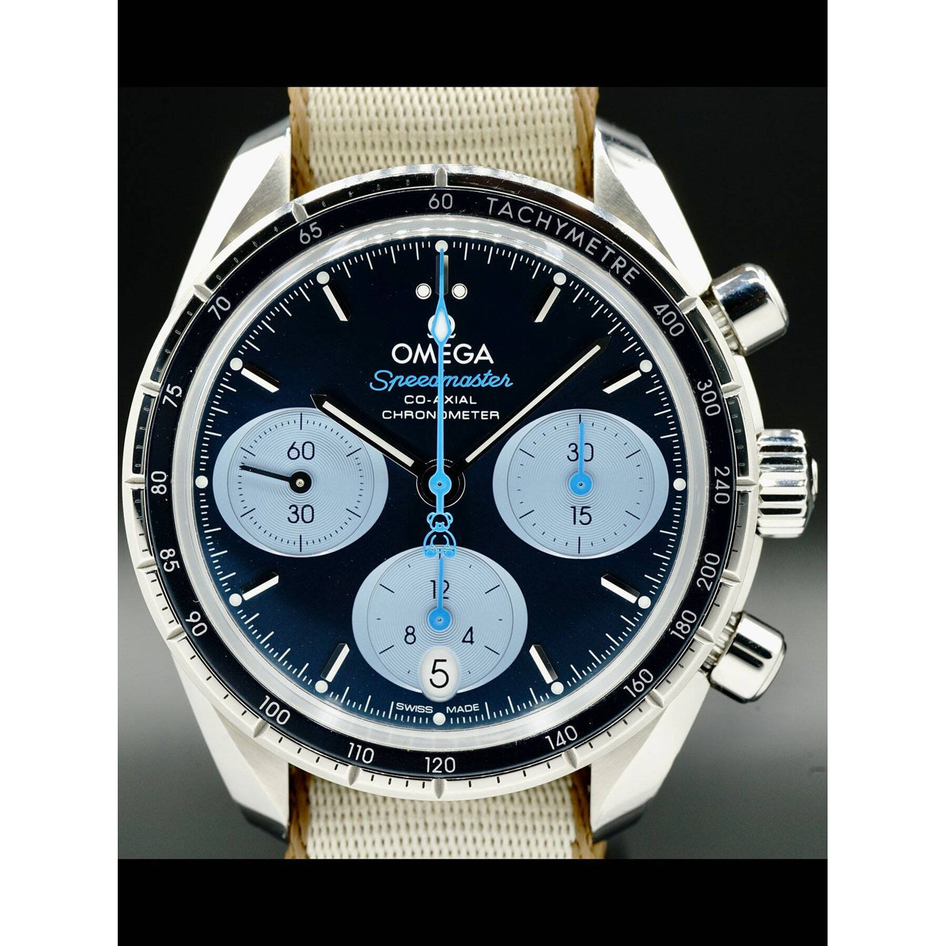 Omega Speedmaster 38 Co-Axial Chronograph 38mm 324.30.38.50.03.002