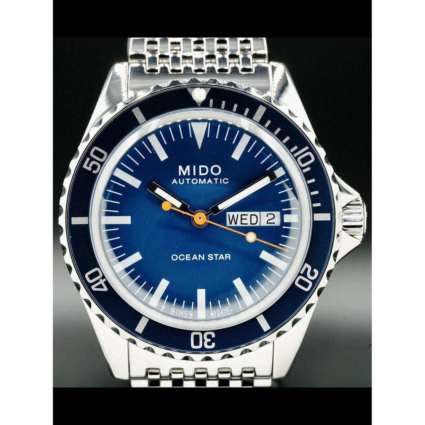 Mido Ocean Star Blue Dial JSHC5SJWX