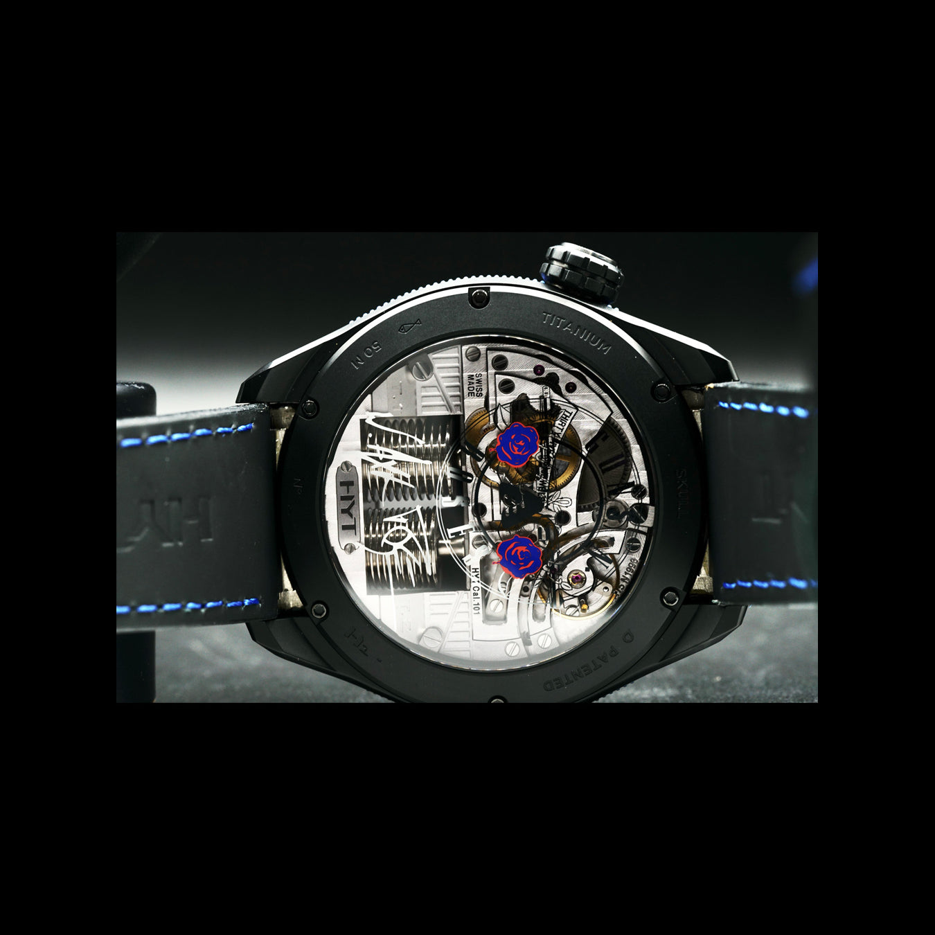 HYT Skull Axl Rose 151-DL-47-NF-BV