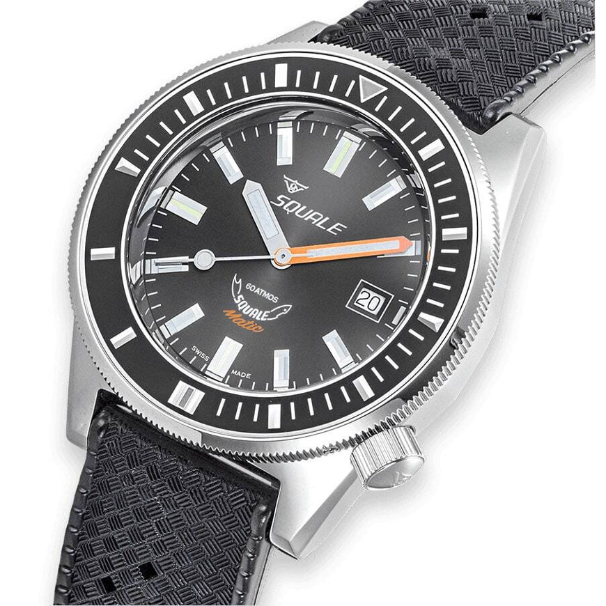 Squale Matic Grey Rubber MATICXSA.HT