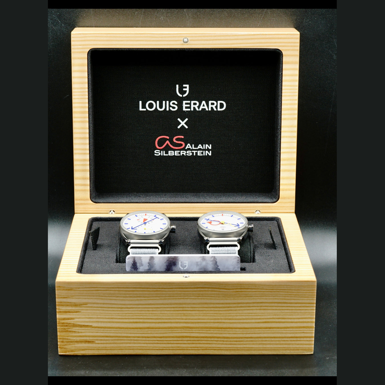 Le Diptyque Louis Erard x Alain Silberstein Set