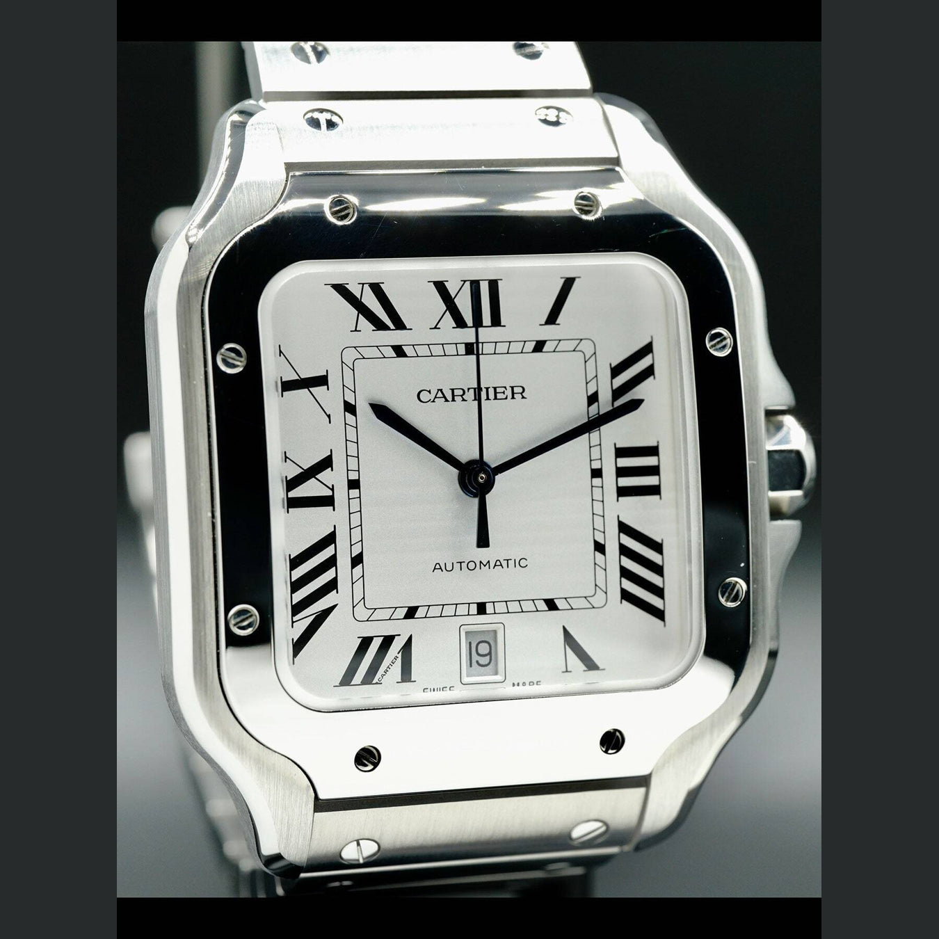 Cartier Santos XL Steel WSSA0018