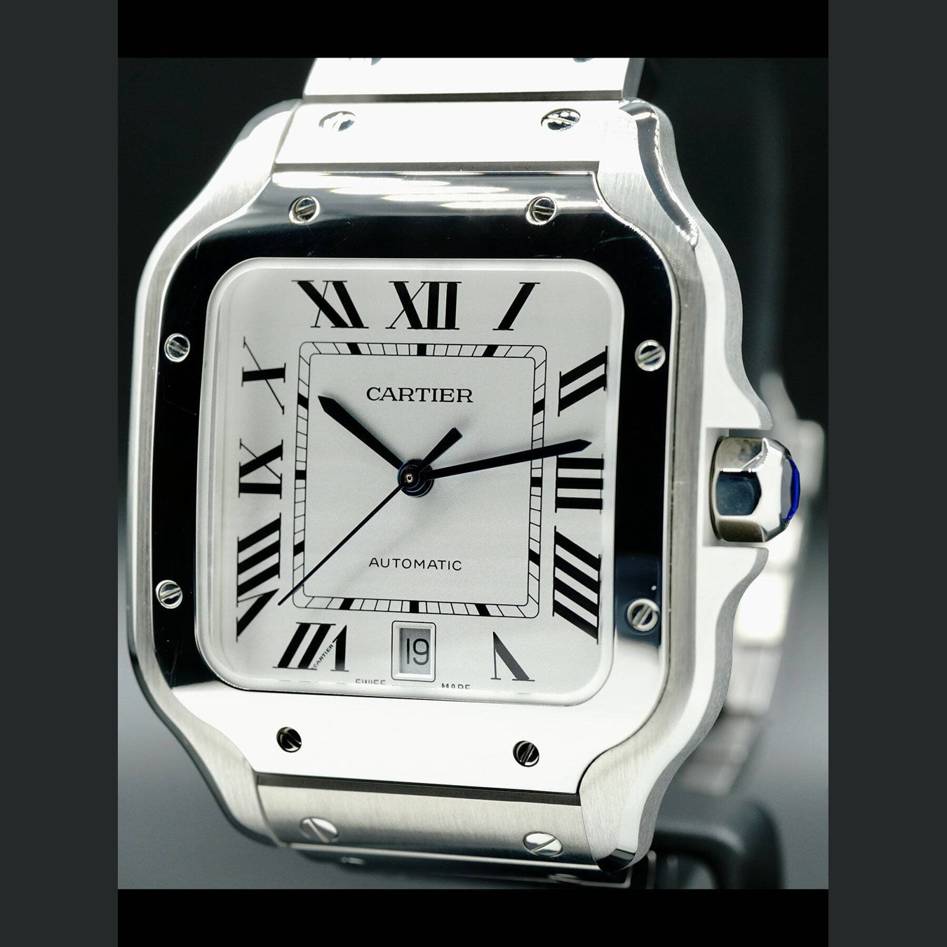 Cartier Santos XL Steel WSSA0018