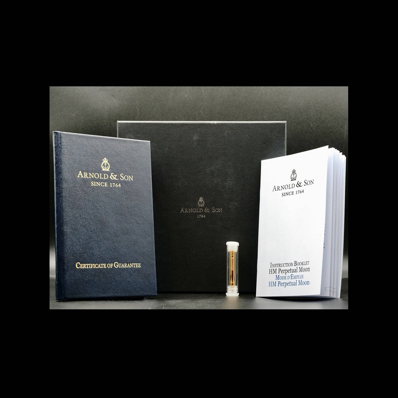 Arnold and Son Aventurine Moonphase 1GLAR.A01A