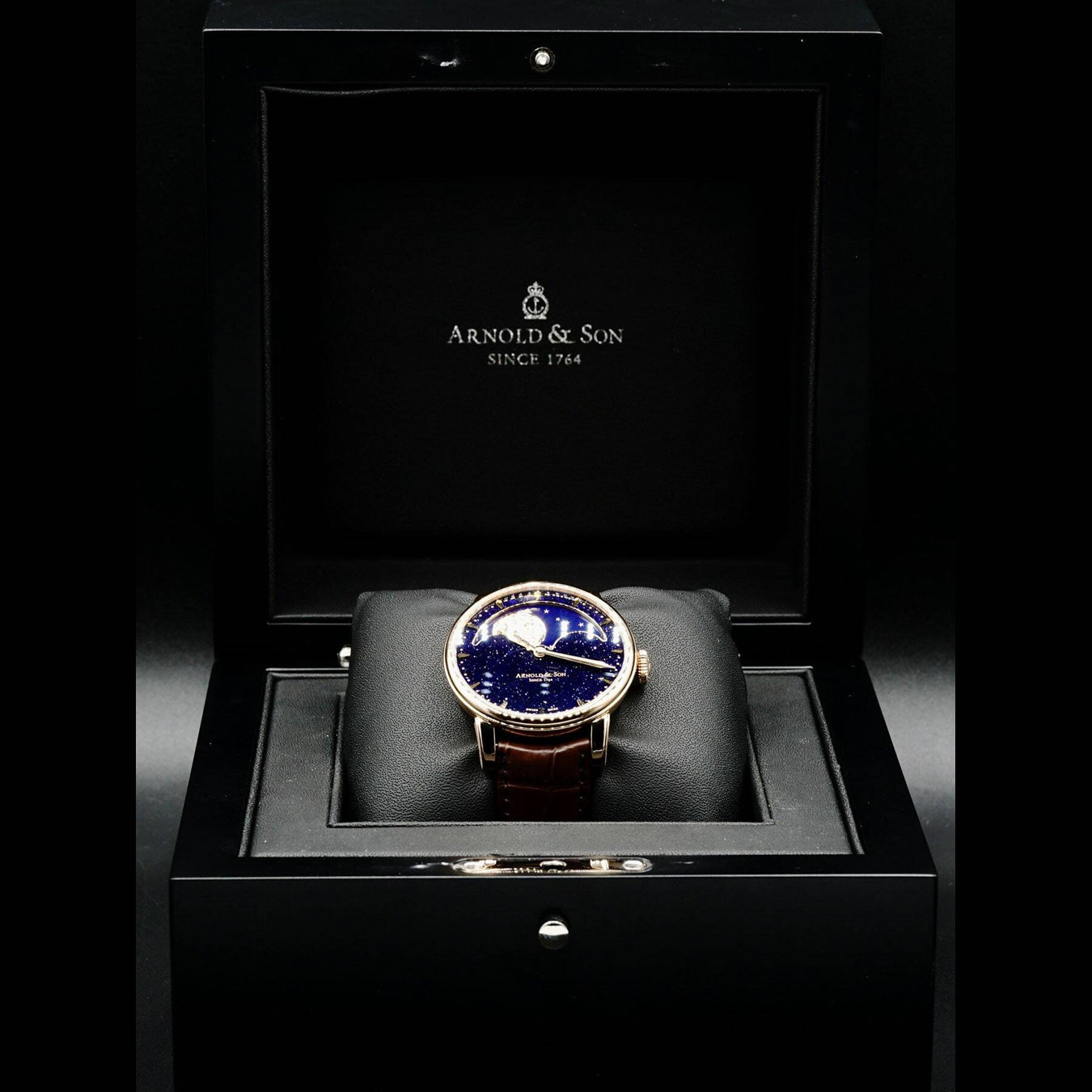 Arnold and Son Aventurine Moonphase 1GLAR.A01A