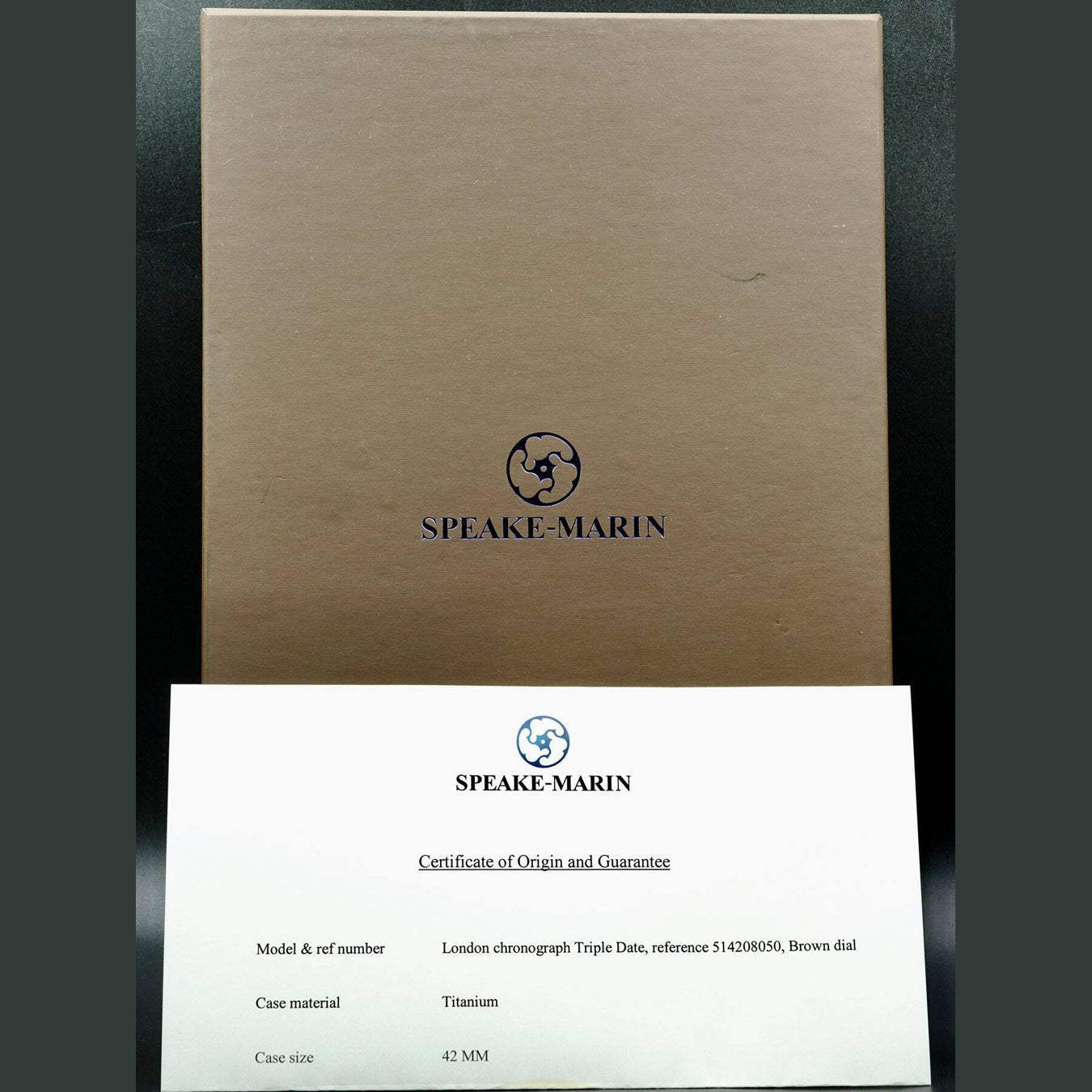 Speake-Marin London Chronograph Triple Date 514208050