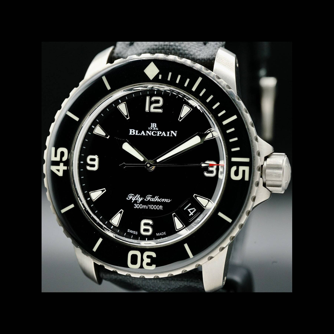 Blancpain Fifty Fathoms Titanium 5015-12B30-B52A