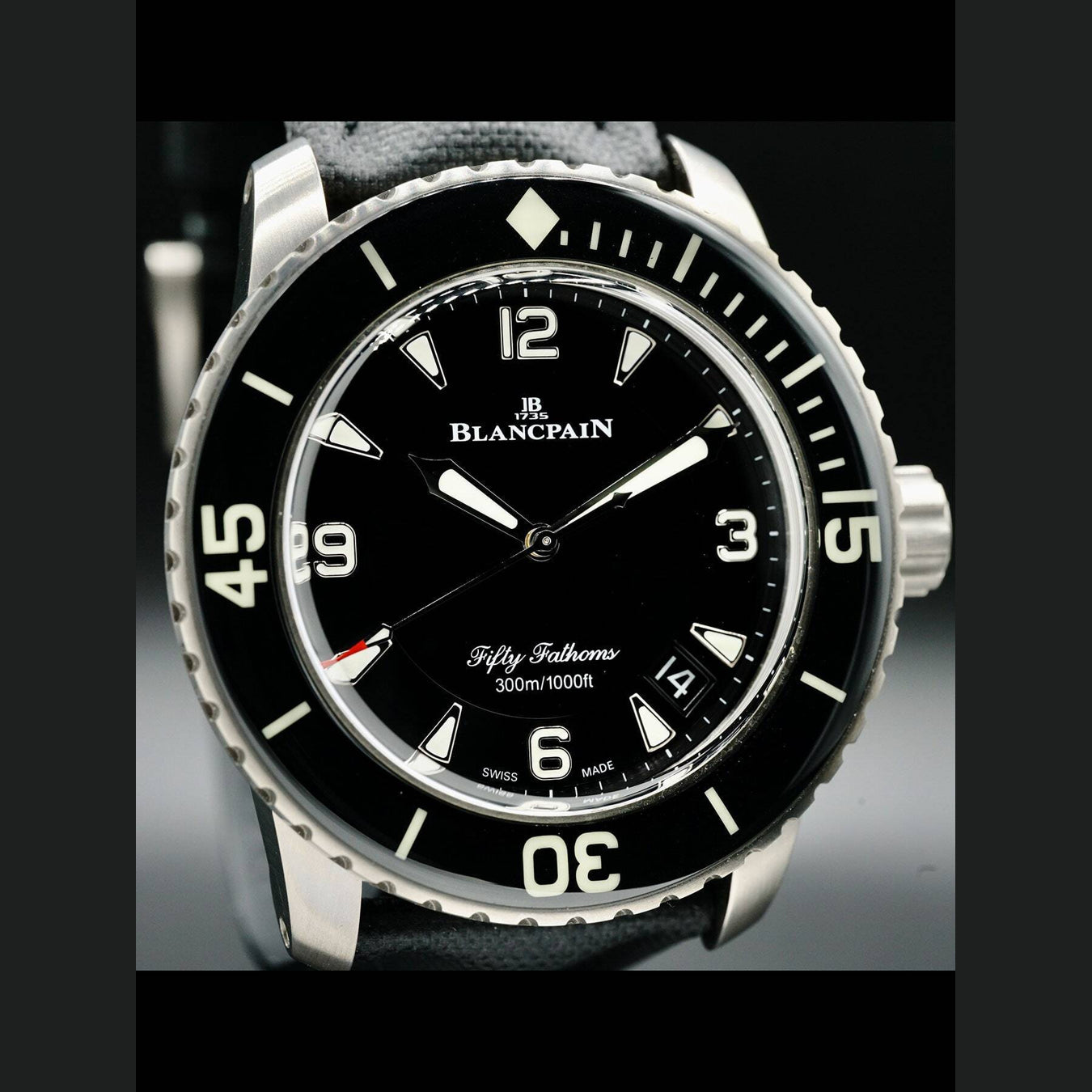 Blancpain Fifty Fathoms Titanium 5015-12B30-B52A
