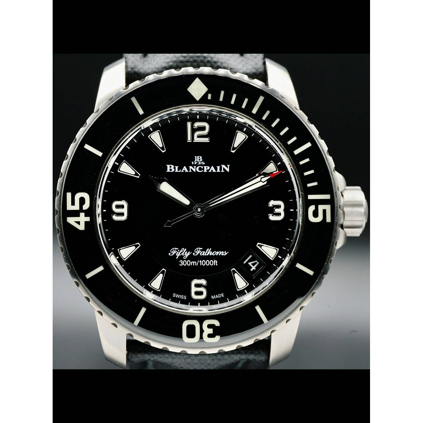 Blancpain Fifty Fathoms Titanium 5015-12B30-B52A