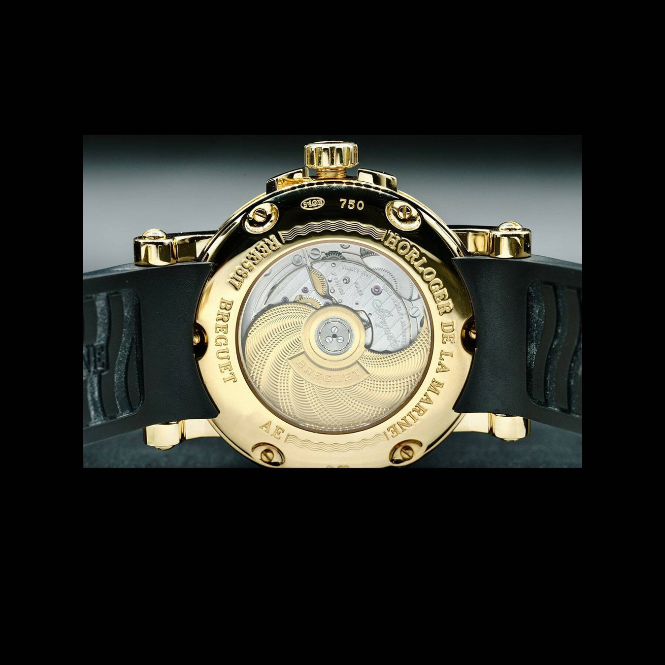 Breguet Marine Automatic Big Date Yellow Gold 5817BA