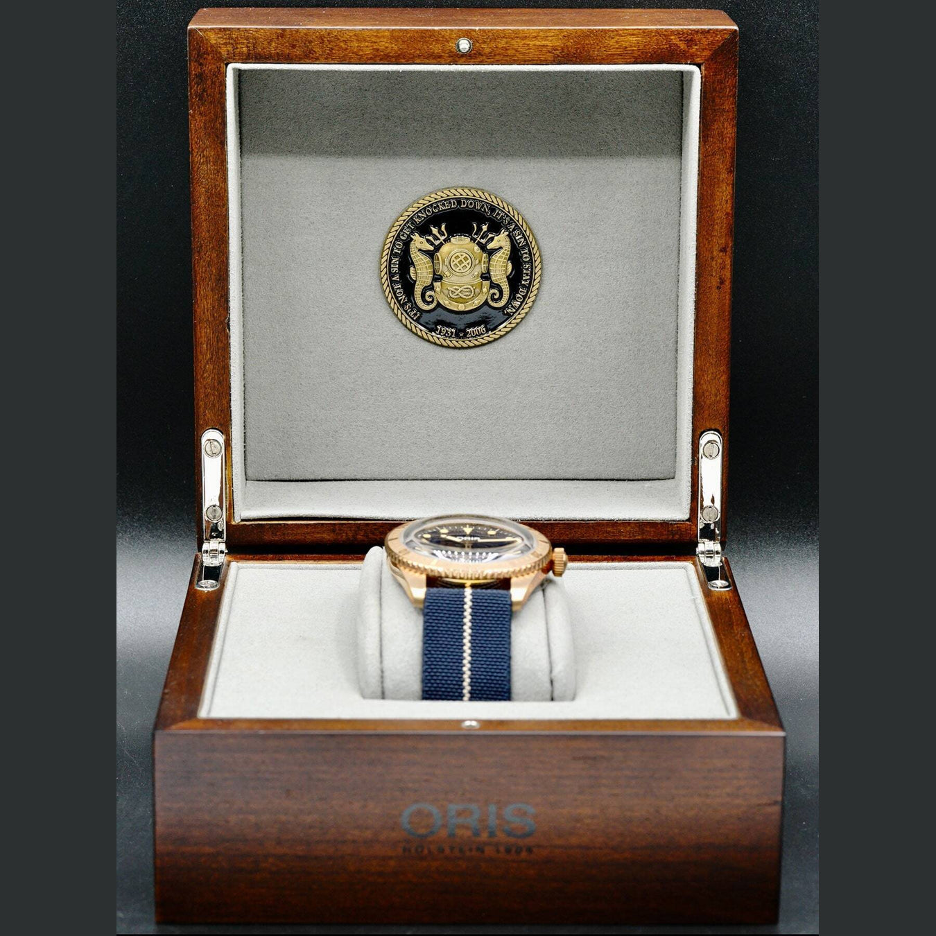 Oris Carl Brashear Calibre 401 Limited Edition