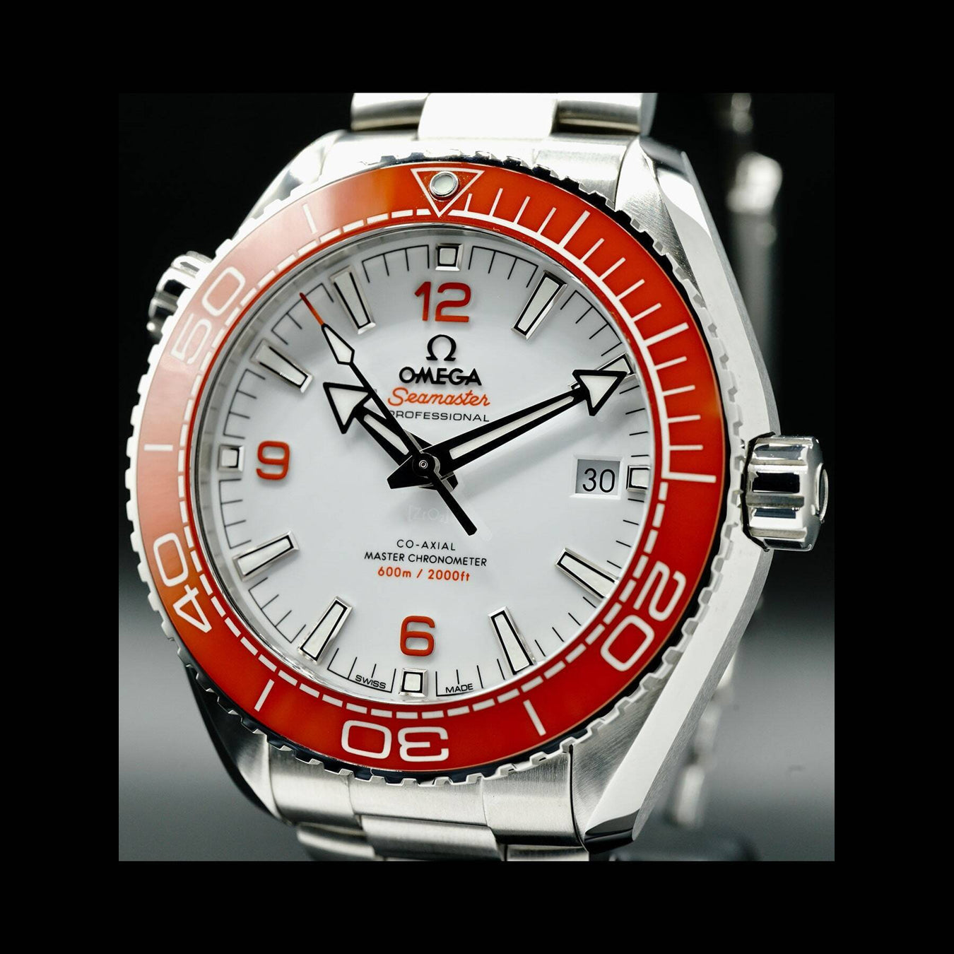 Omega Seamaster Planet Ocean 600M Master Chronometer Orange 215.30.44.21.04.001