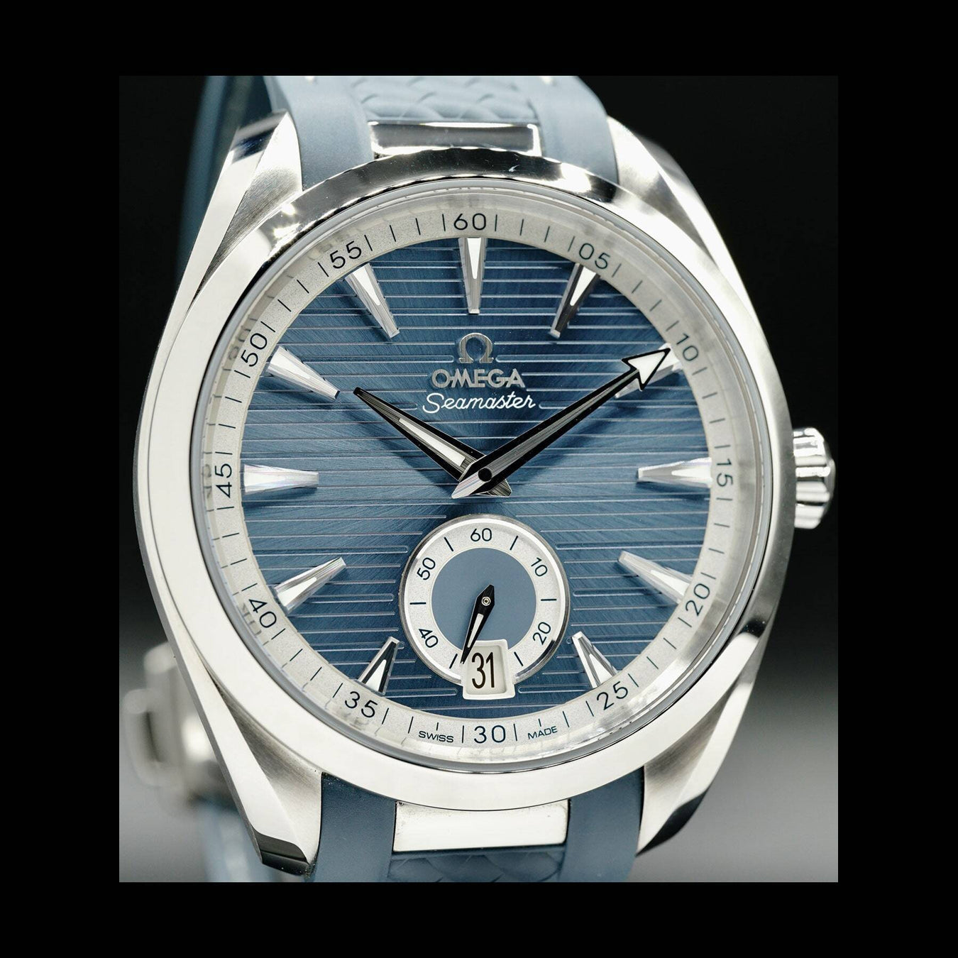 Omega Aqua Terra 150M Small Seconds Blue Dial 41mm 220.12.41.21.03.005