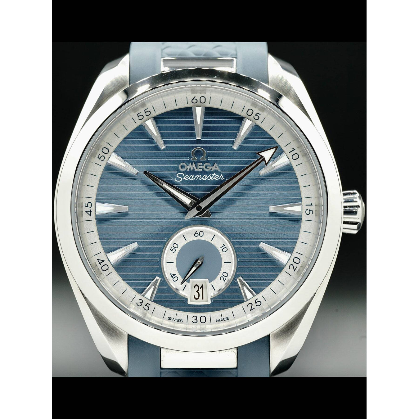 Omega Aqua Terra 150M Small Seconds Blue Dial 41mm 220.12.41.21.03.005
