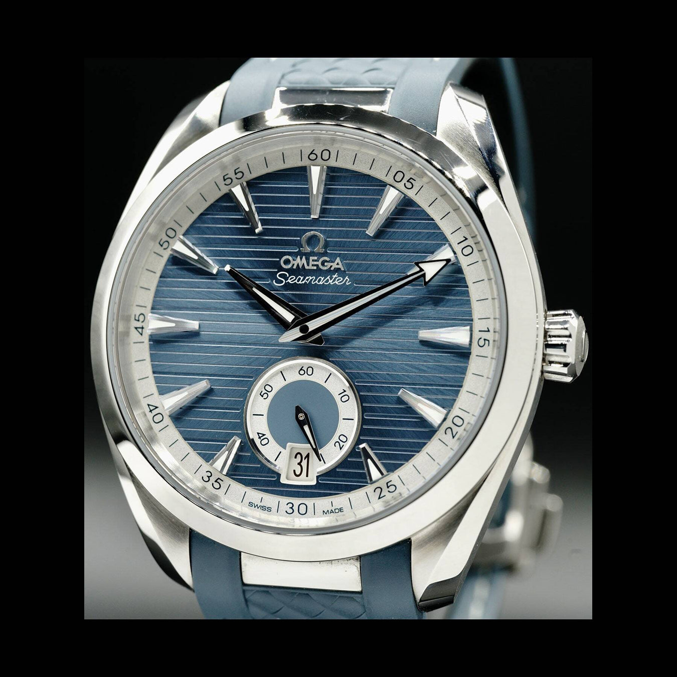 Omega Aqua Terra 150M Small Seconds Blue Dial 41mm 220.12.41.21.03.005