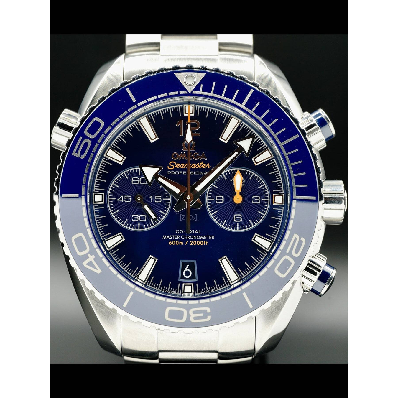 Planet Ocean 600M Omega Co-Axial Master Chronometer Chronograph 45.5mm 215.30.46.51.03.001
