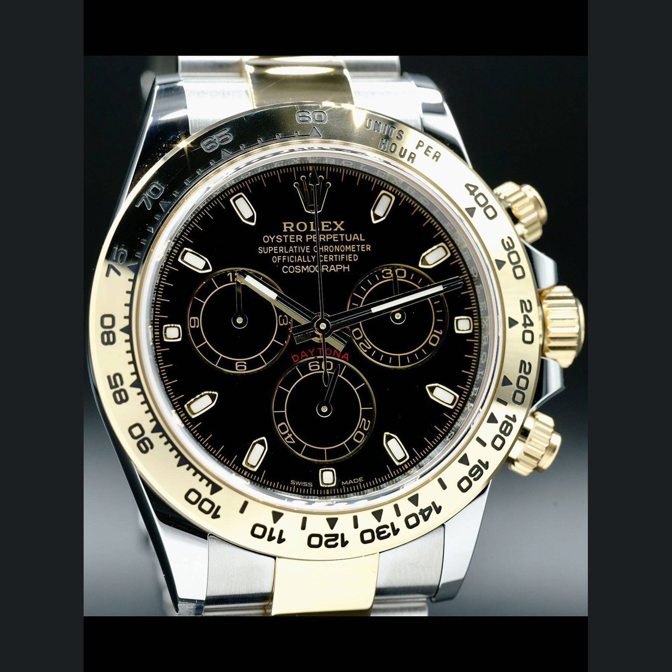 Rolex Cosmograph Daytona Black Dial 116503