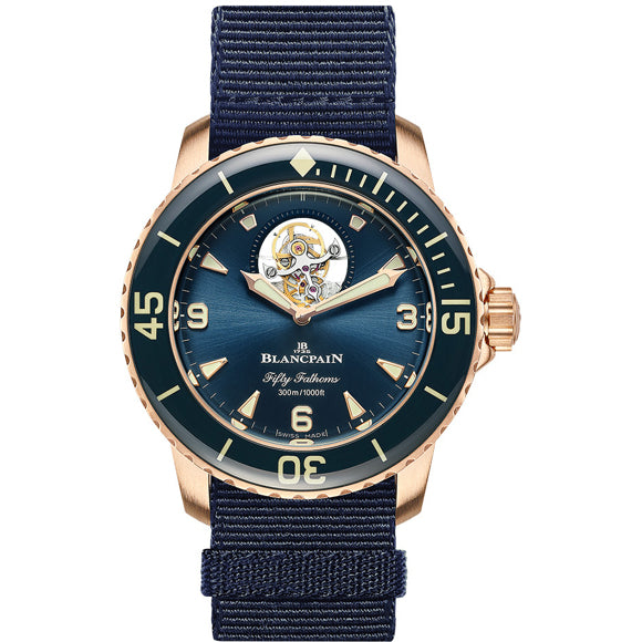 Blancpain Fifty Fathoms Tourbillon 8 Jours 55025 36B40 NAOA