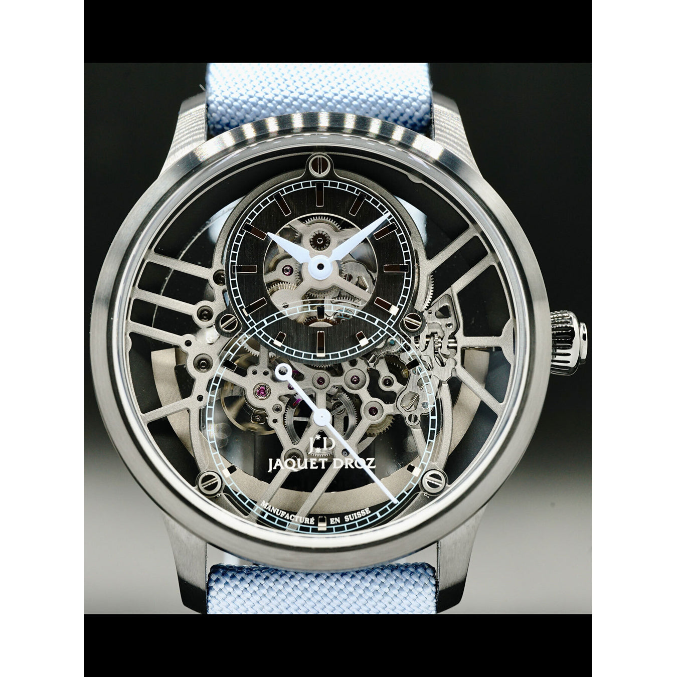 Jaquet Droz Skelet-One Plasma Ceramic Blue J003525546