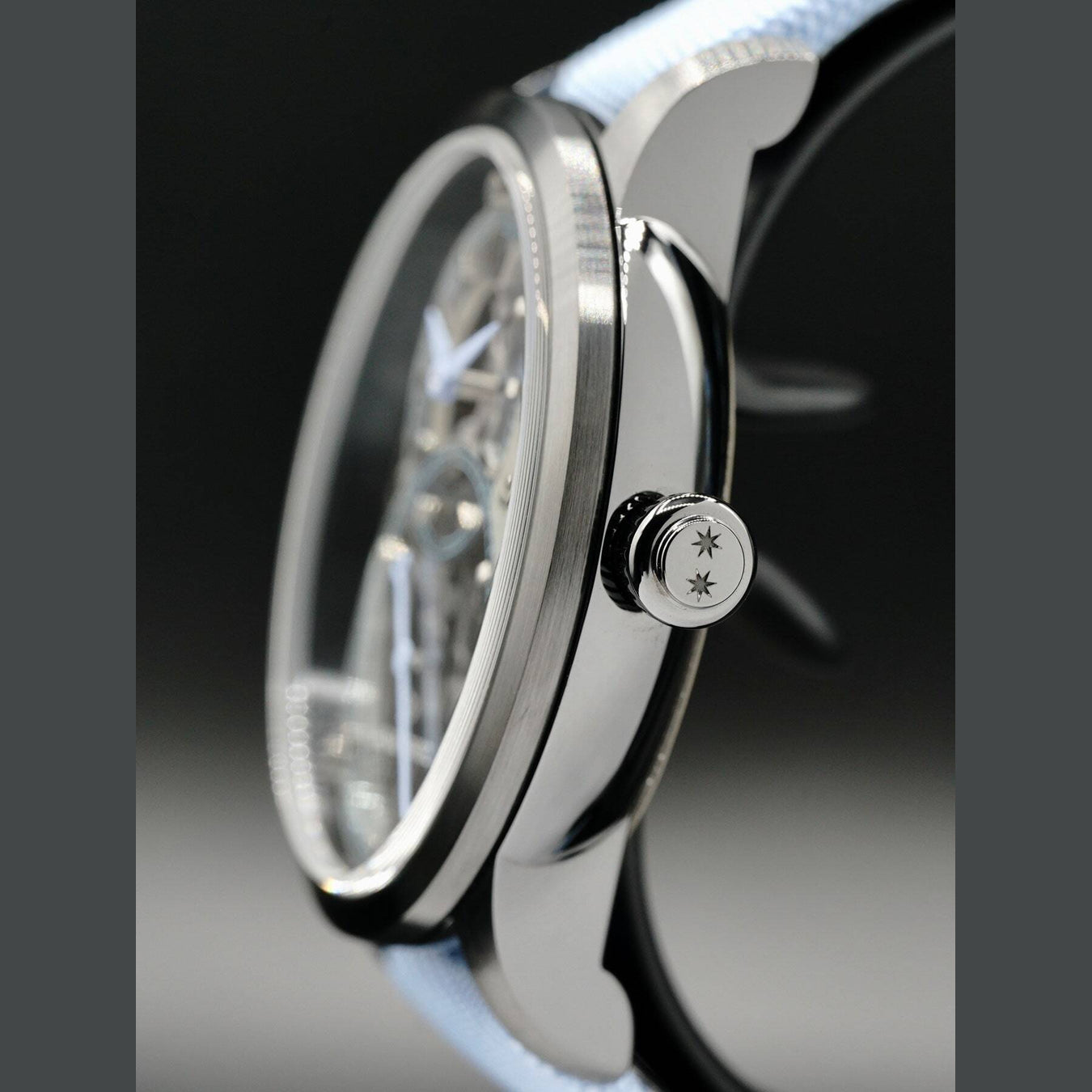 Jaquet Droz Skelet-One Plasma Ceramic Blue J003525546