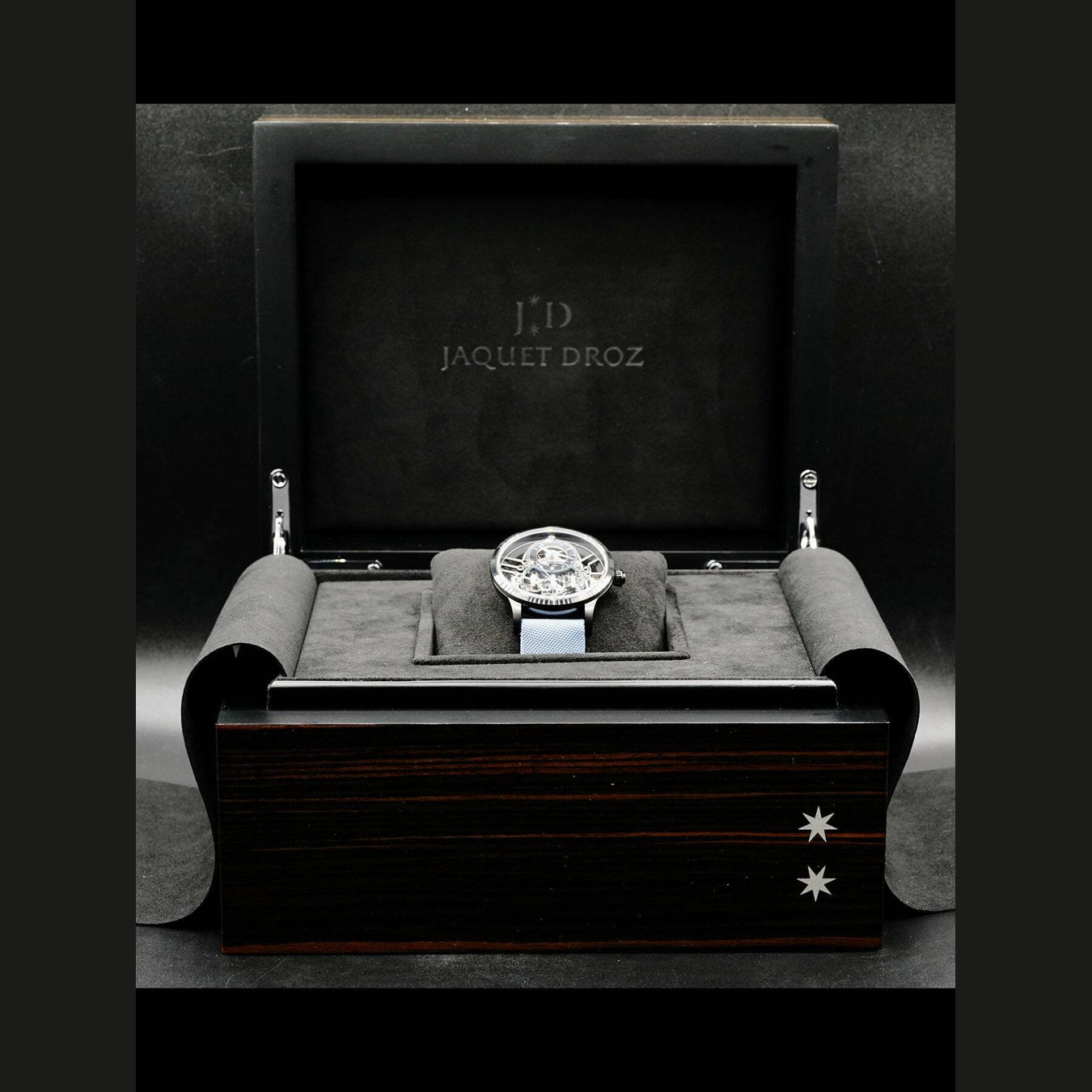 Jaquet Droz Skelet-One Plasma Ceramic Blue J003525546