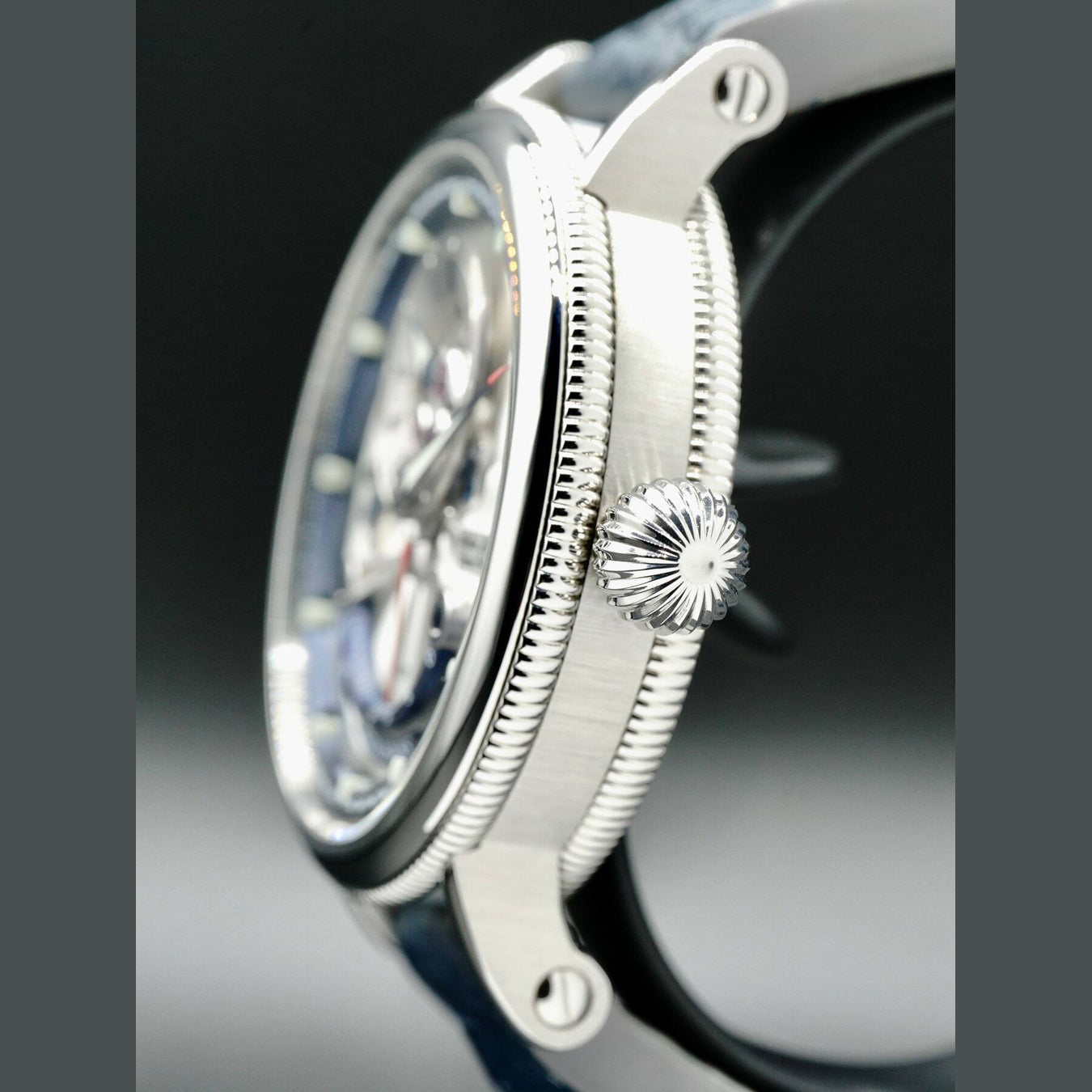 Chronoswiss Flying Grand Regulator Open Gear ReSec Silver Blue CH-6923-SIBL