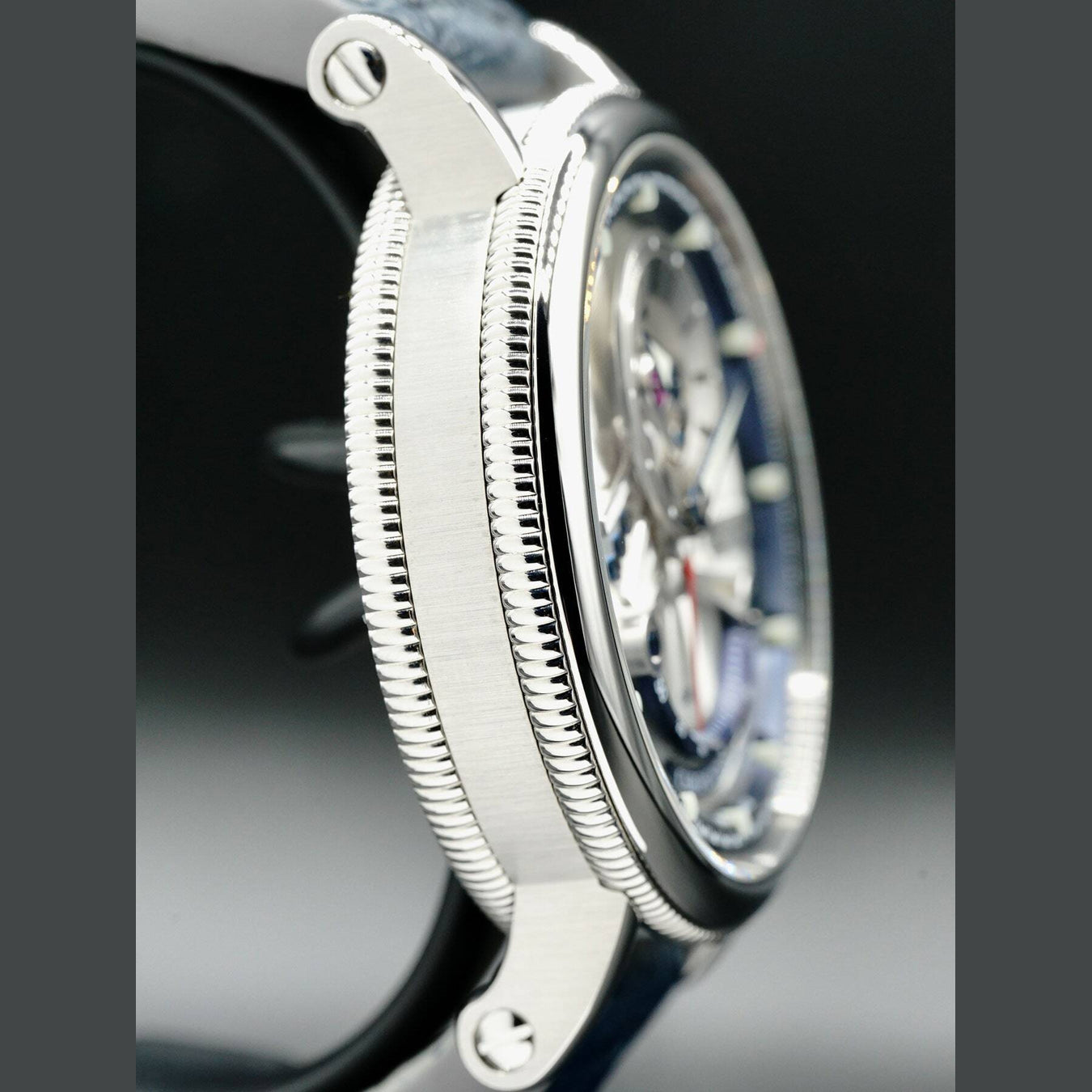 Chronoswiss Flying Grand Regulator Open Gear ReSec Silver Blue CH-6923-SIBL