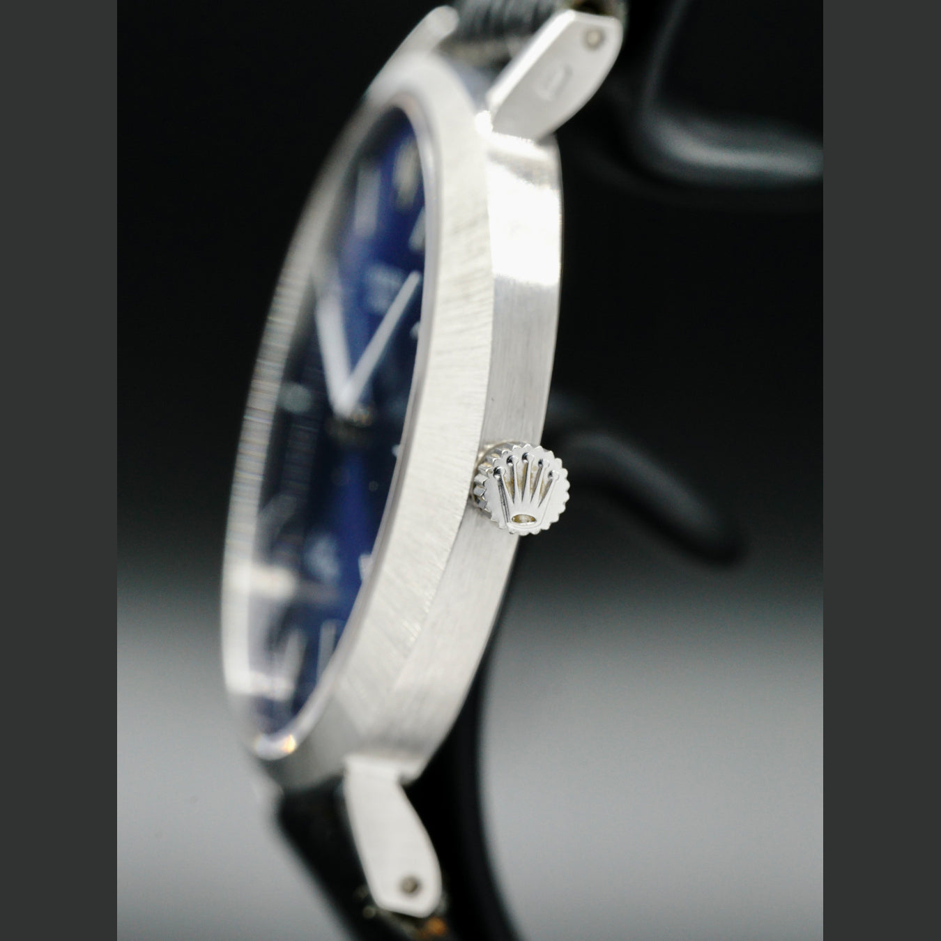 Rolex Cellini 18k White Gold Blue Dial Cellini
