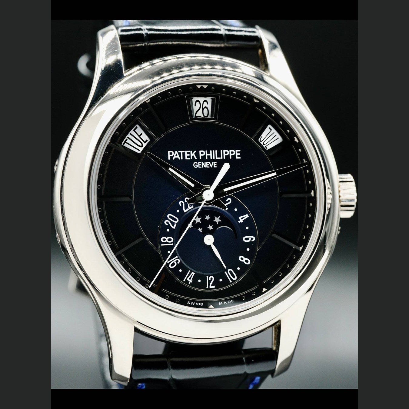 Patek Philippe Complications Moon Phases Annual Calendar 5205G-013