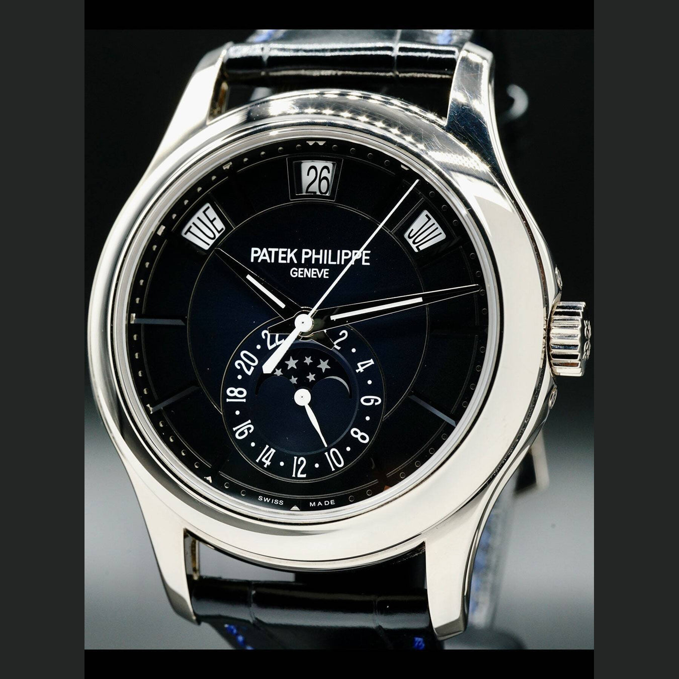 Patek Philippe Complications Moon Phases Annual Calendar 5205G-013