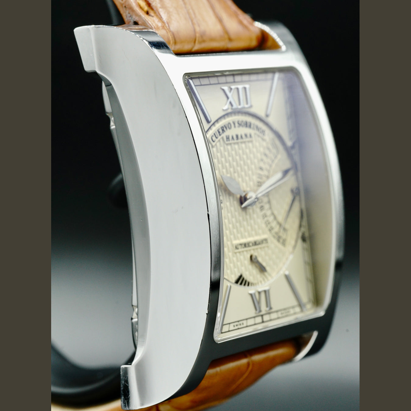 Cuervo y Sobrinos Espléndido XL Retrógrado Date Power Reserve 2452.1CH