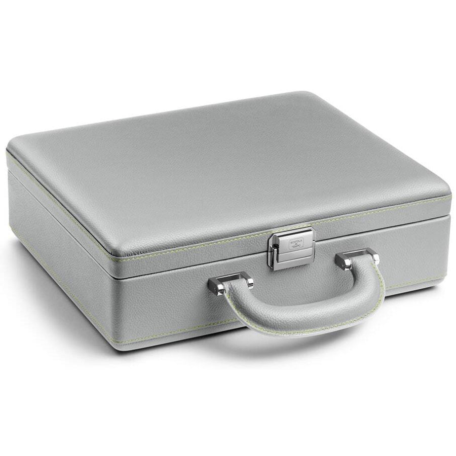 Scatola Del Tempo Valigetta 8 Light Grey and Chartreuse