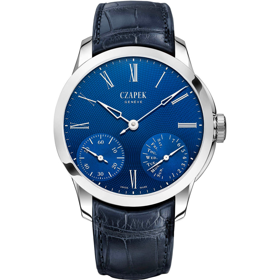 Czapek Quai Des Bergues Sapphire Blue L