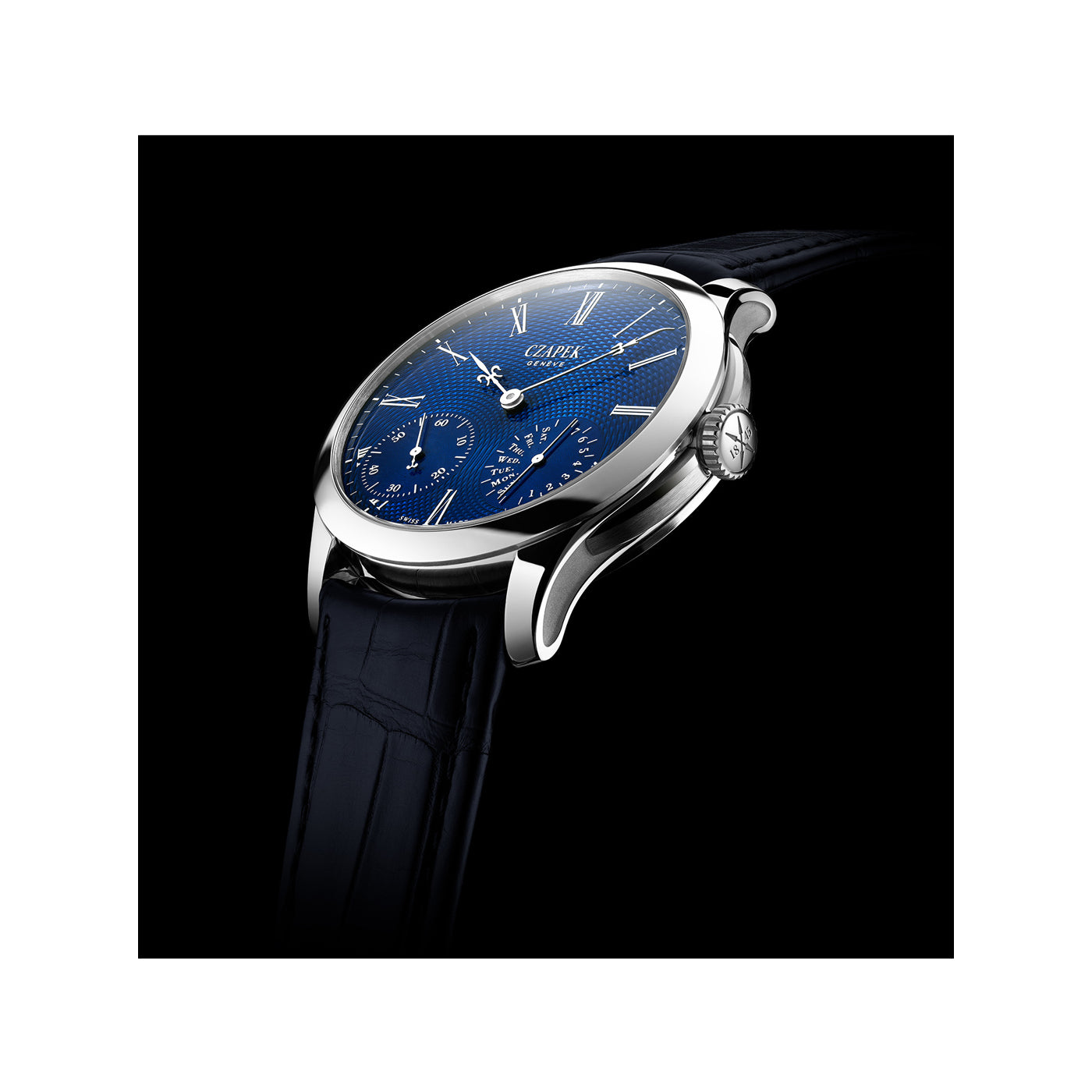 Czapek Quai Des Bergues Sapphire Blue L