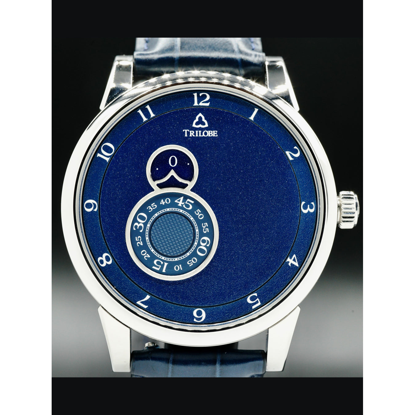 Trilobe Nuit Fantastique Grained Blue Steel NF01BG