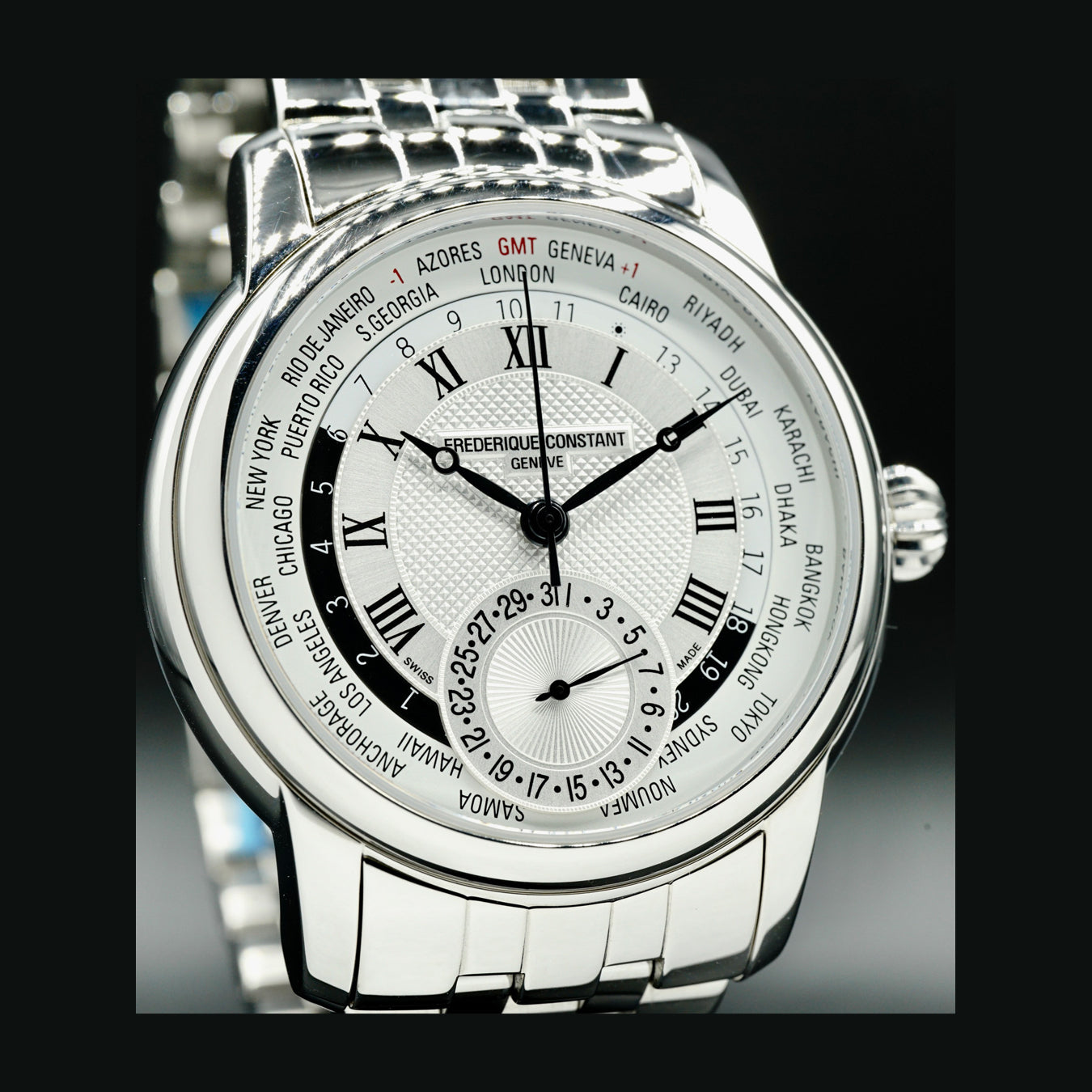 Frederique Constant Worldtimer FC-718MC4H6B