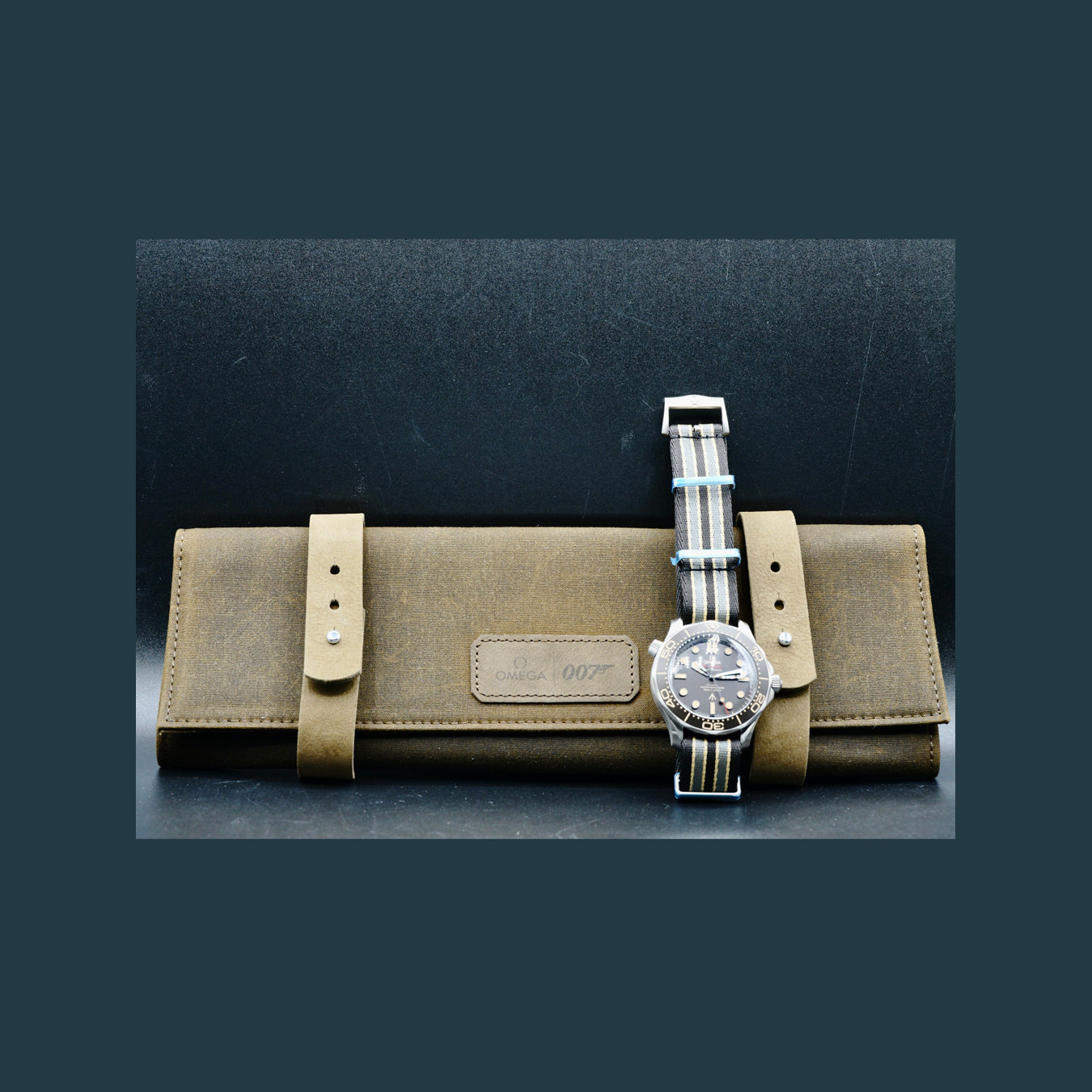 Omega Seamaster Diver 300 007 Edition on NATO Strap 210.92.42.20.01.001