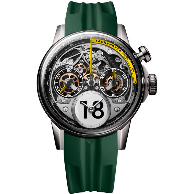 Louis Moinet Time to Race Titanium Green LM-96.20.8VF