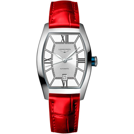 Longines Evidenza Silver Dial on Strap L2.142.4.76.2