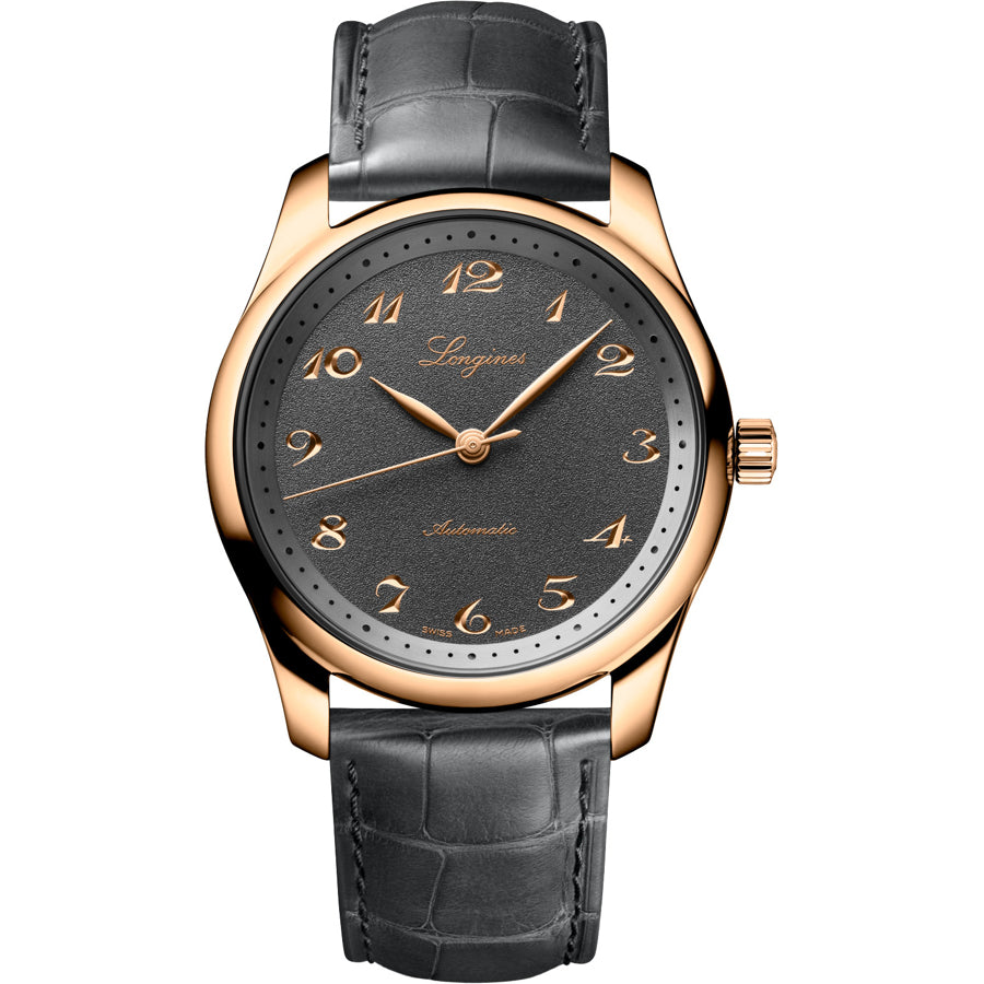 Longines Master Collection 190th Anniversary Pink Gold Anthracite Dial