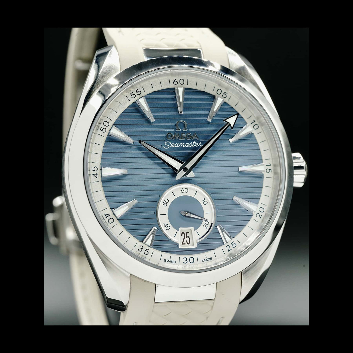 Omega Aqua Terra 150M Small Seconds Blue Dial 41mm 220.12.41.21.03.005