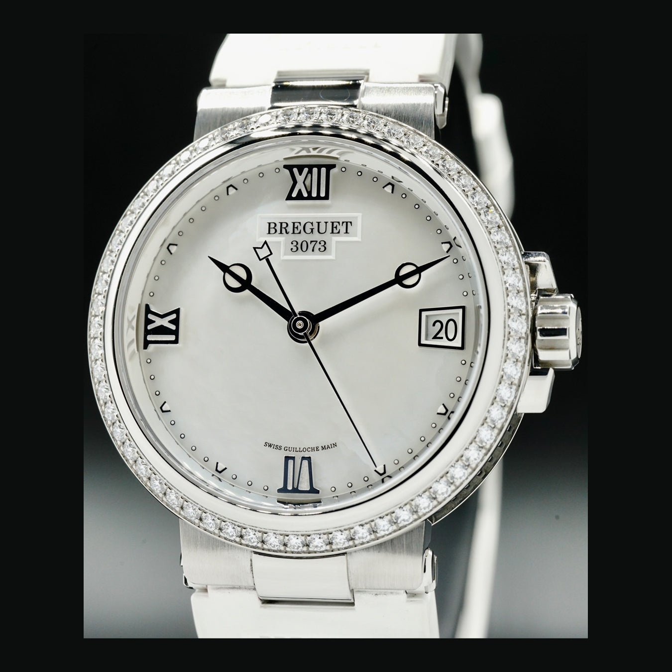 Breguet Marine White Mother of Pearl Dial 9518ST/5W/584/D000