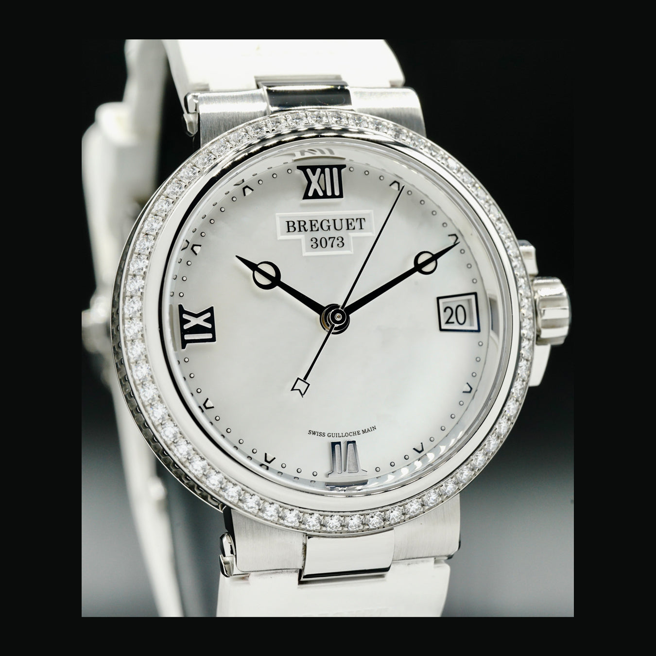 Breguet Marine White Mother of Pearl Dial 9518ST/5W/584/D000