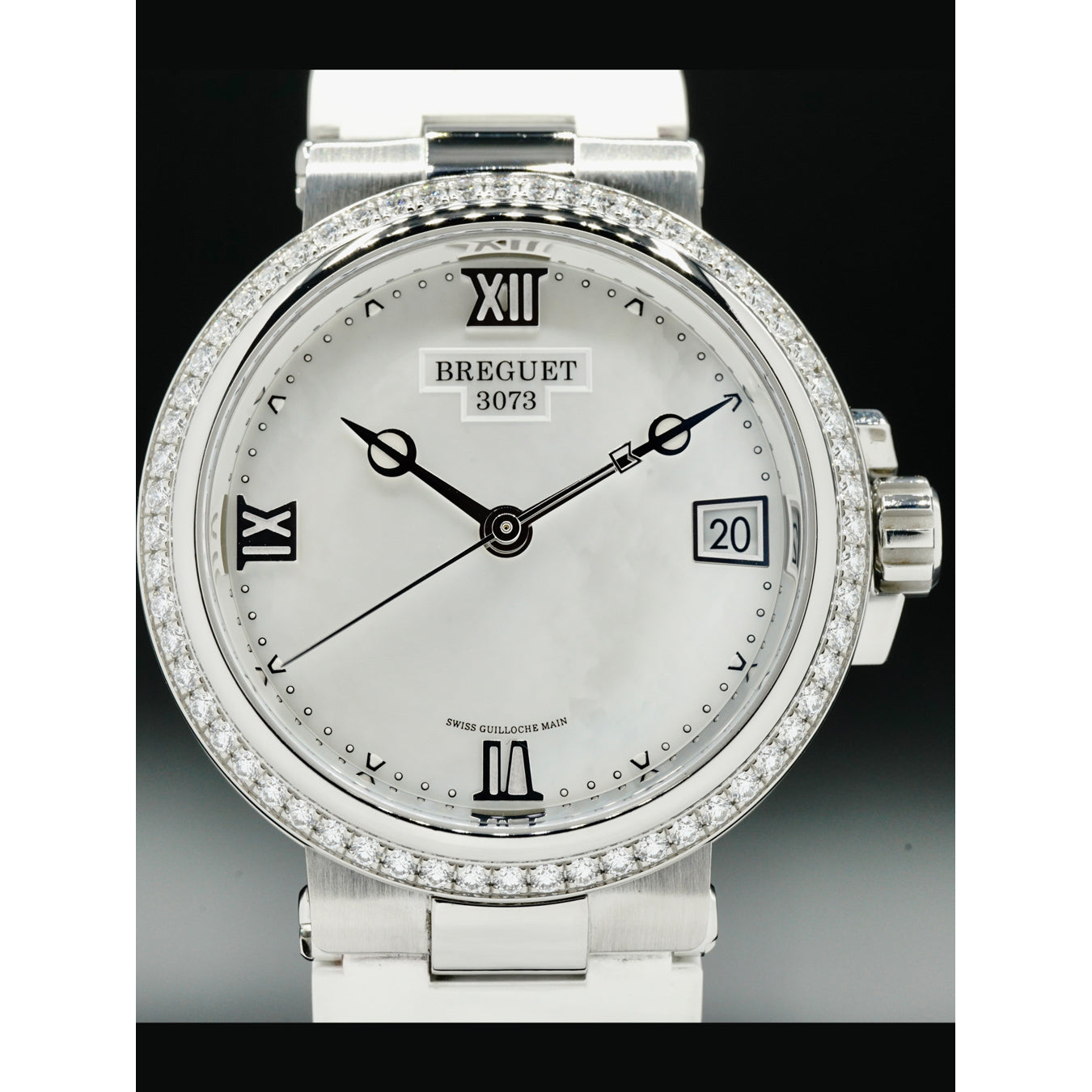 Breguet Marine White Mother of Pearl Dial 9518ST/5W/584/D000