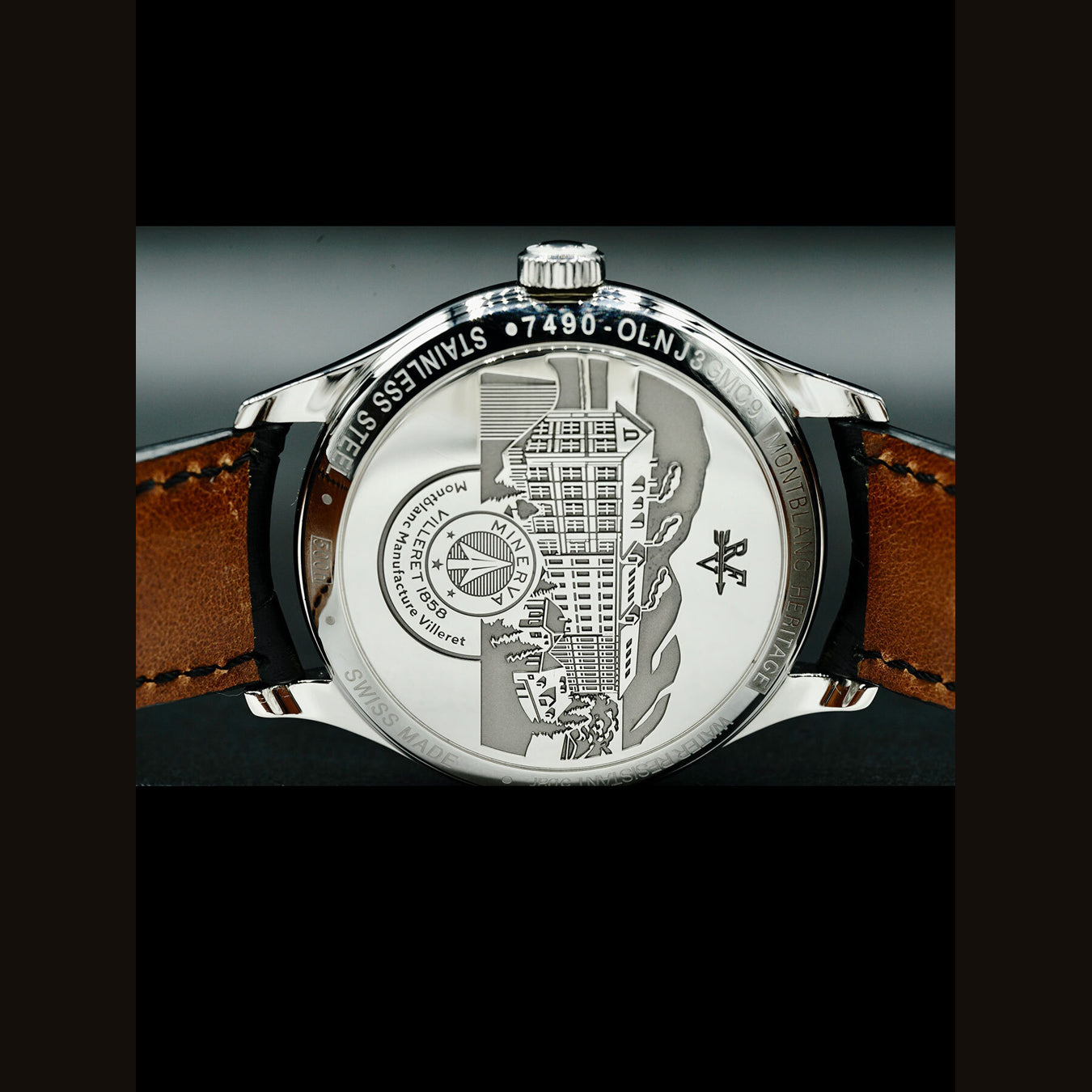 Montblanc Heritage Salmon Dial 7490