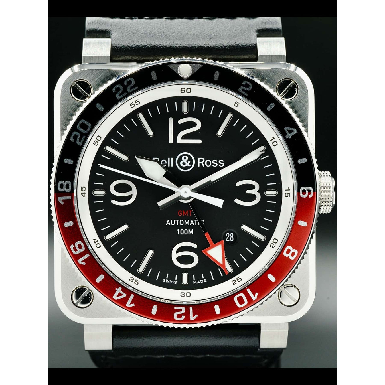 Bell & Ross BR 03-93 GMT BR0393-BL-ST/SCA